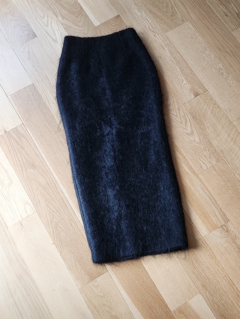 Ruohan Mohair Long Skirt